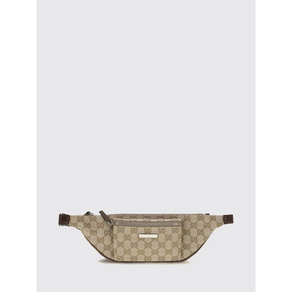 Gucci Men Gg Supreme Fabric Mini Bum Bag Gucci With Jacquard Monogram